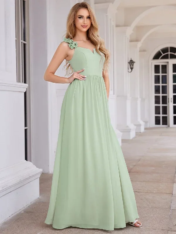 floral-strap-v-neck-chiffon-bridesmaid-dress-with-a-line-silhouette-ess0057