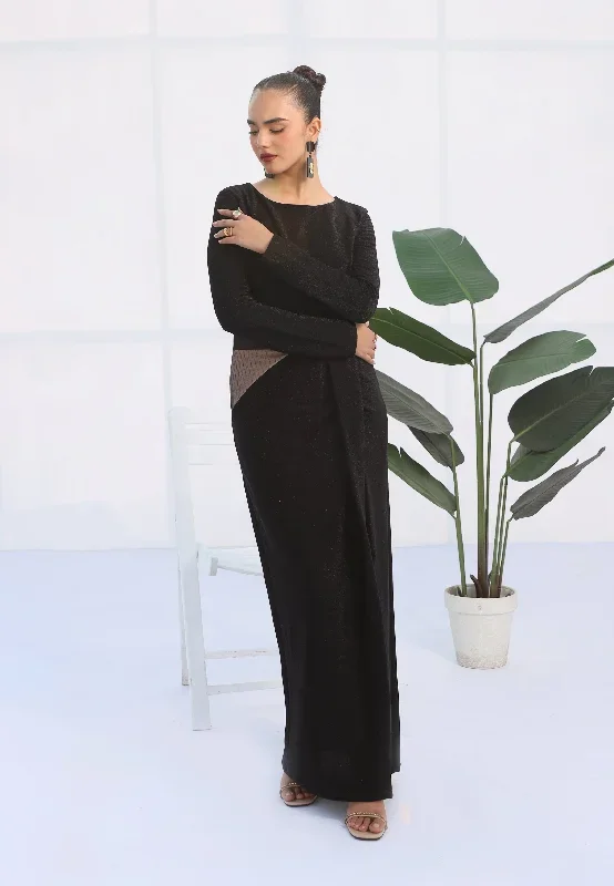 Gladious maxi dress black