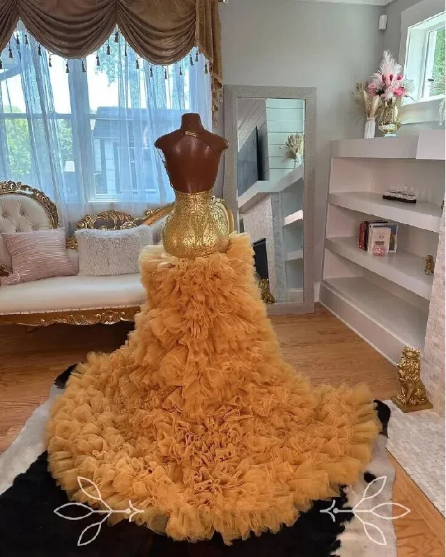 gold-high-low-black-girl-prom-dress-for-women-2024-sparkly-diamond-crystal-ruffles-skirt-mermaid-wedding-party-gown