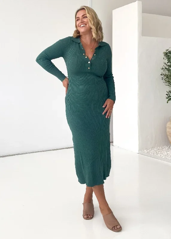 helen-knit-maxi-dress-emerald