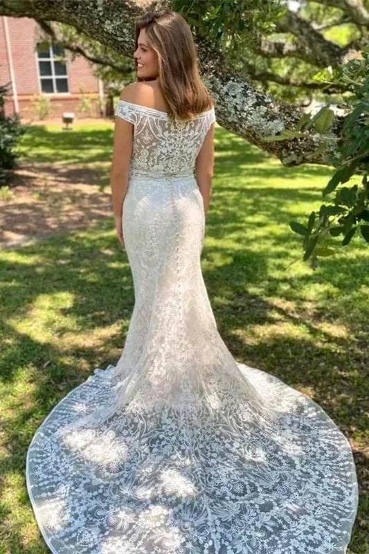 ivory-lace-off-the-mermaid-wedding-dress