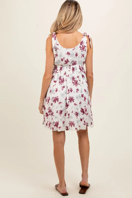 ivory-mauve-floral-knotted-wrap-v-neck-maternity-dress