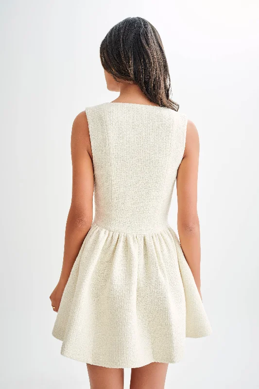 jennifer-boucle-mini-dress-ivory