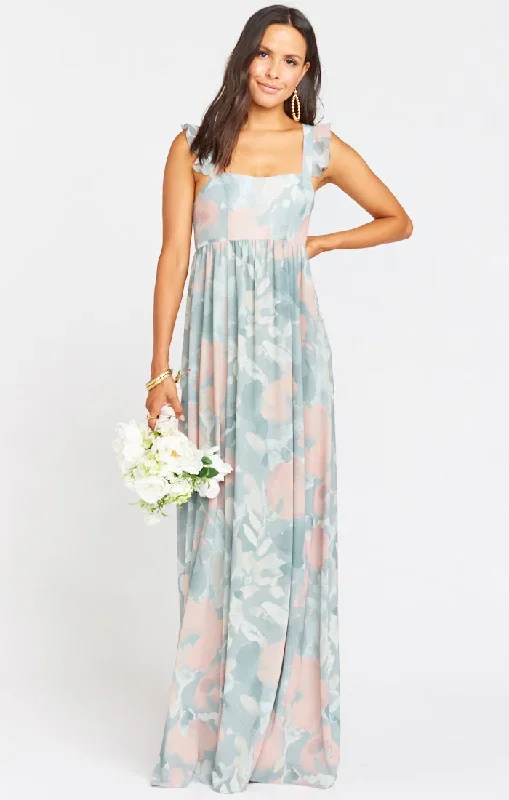 June Maxi Dress ~ Sage I Do Floral