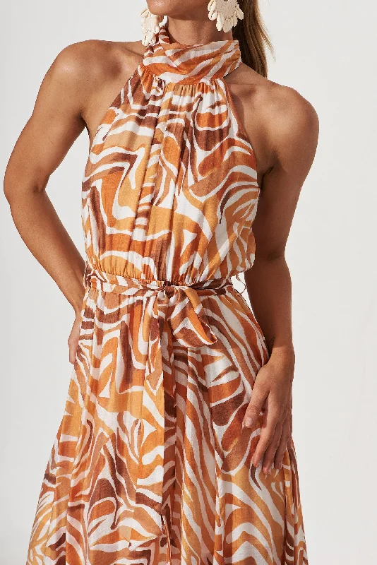 kiss-me-halter-neck-maxi-dress-in-rust-swirl-print