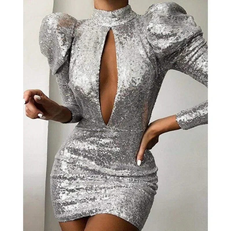 ladies-women-sexy-glitter-sequin-dress-deep-v-neck-strappy-bodycon-slim-fit-mini-clubwear