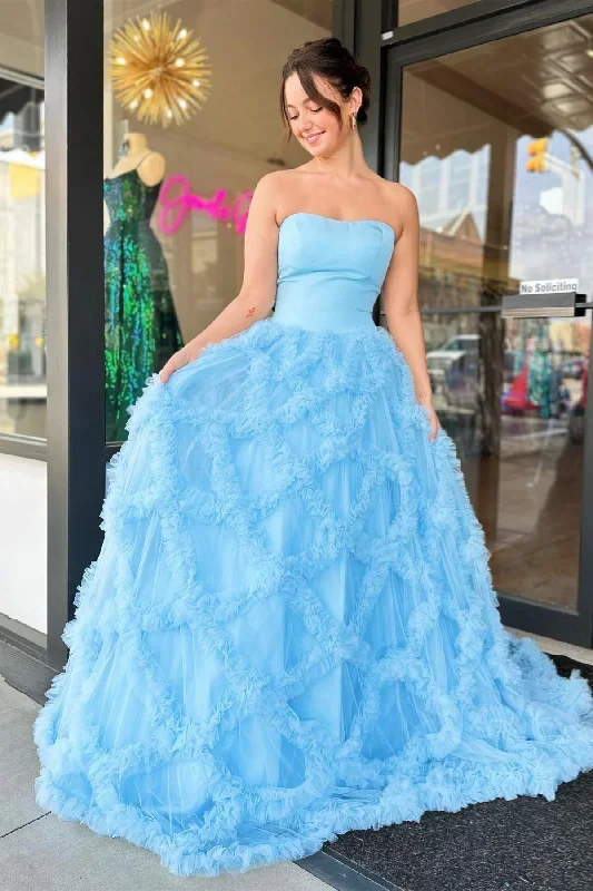 light-blue-tulle-ruffled-net-streapless-long-prom-dress