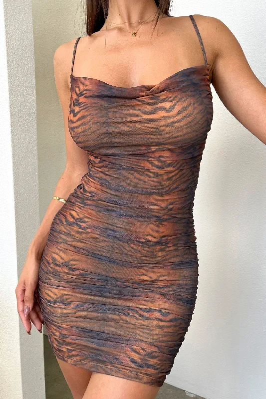 linda-mini-dress-brown-tiger-print-1