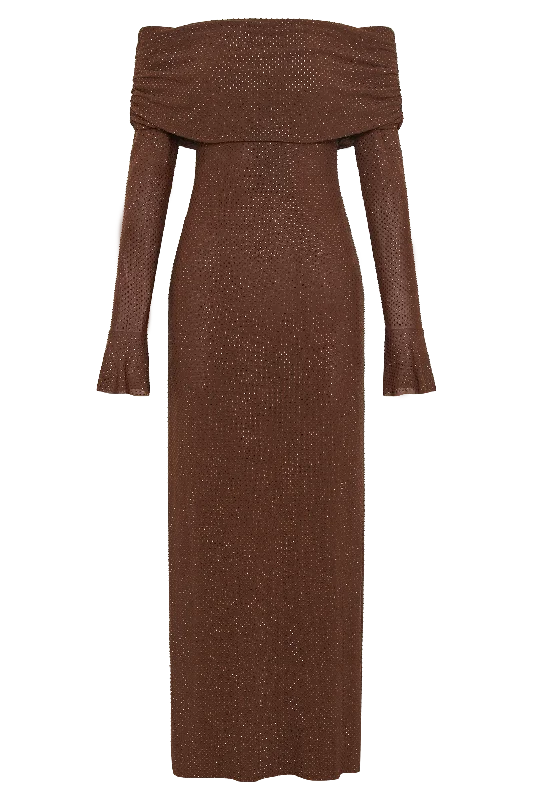 marcel-square-diamante-maxi-dress-chocolate