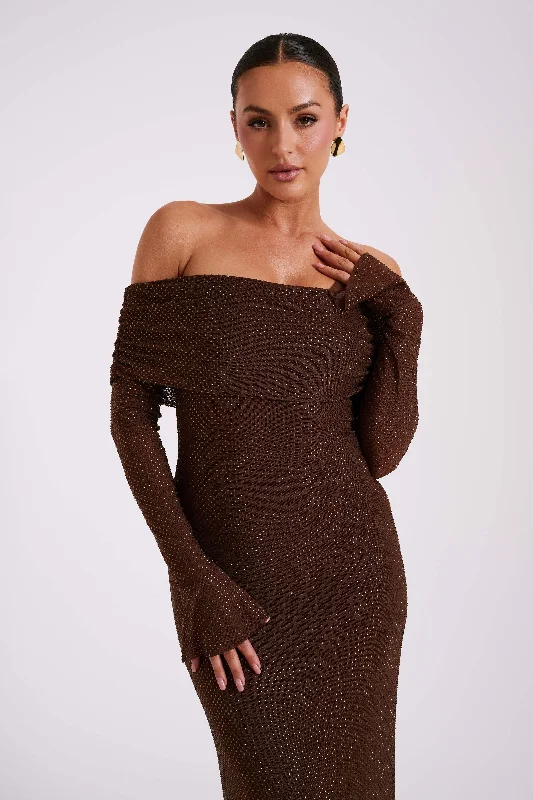 marcel-square-diamante-maxi-dress-chocolate