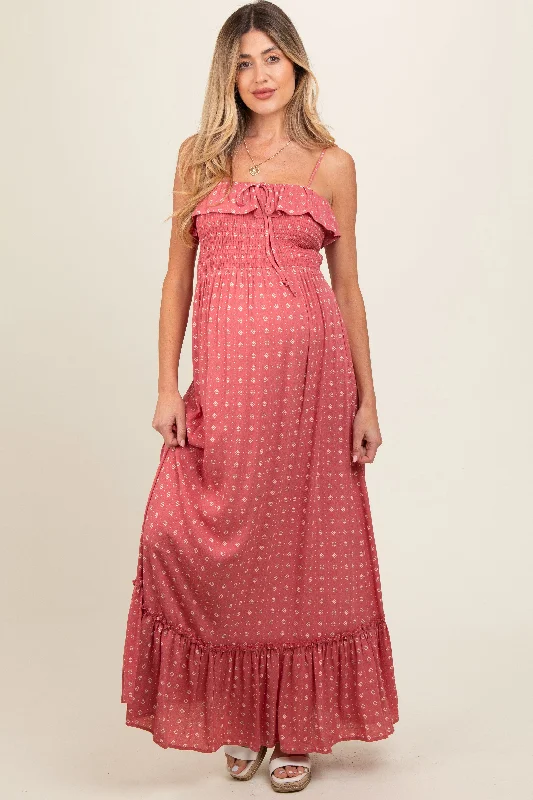 mauve-smocked-sleeveless-floral-maternity-maxi-dress