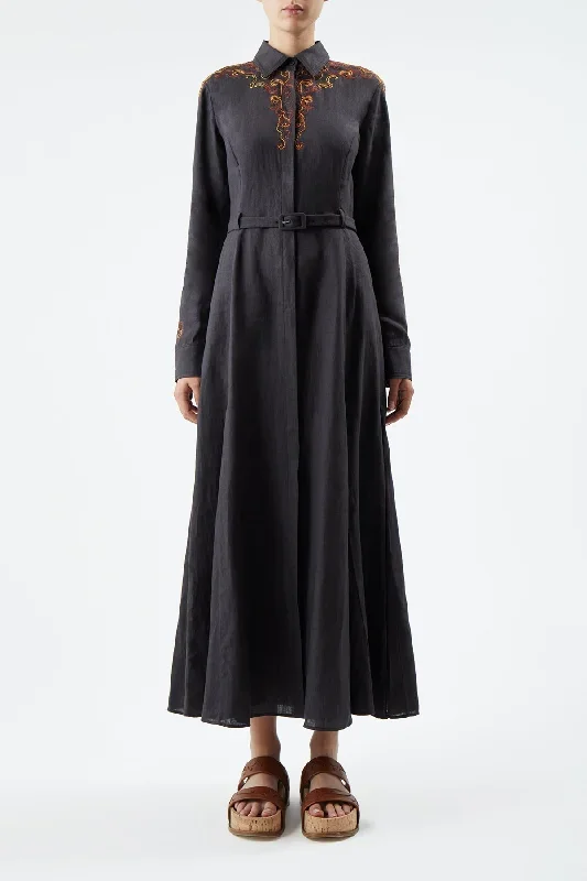 mcgraw-embroidered-shirtdress-charcoal-aloe-linen