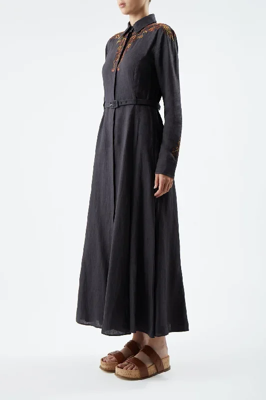 mcgraw-embroidered-shirtdress-charcoal-aloe-linen