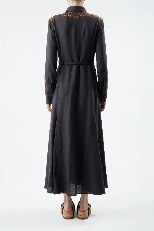 mcgraw-embroidered-shirtdress-charcoal-aloe-linen