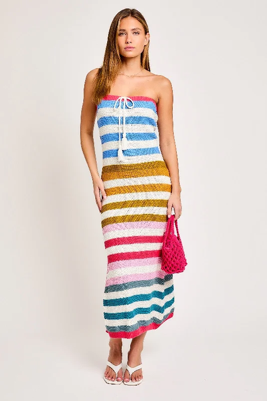 multi-stripe-strapless-knit-fitted-maternity-midi-dress