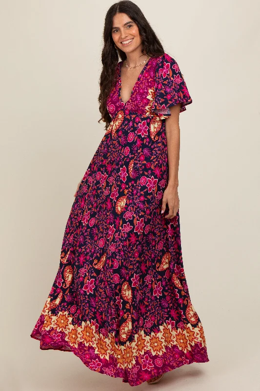 navy-blue-mixed-floral-maternity-maxi-dress