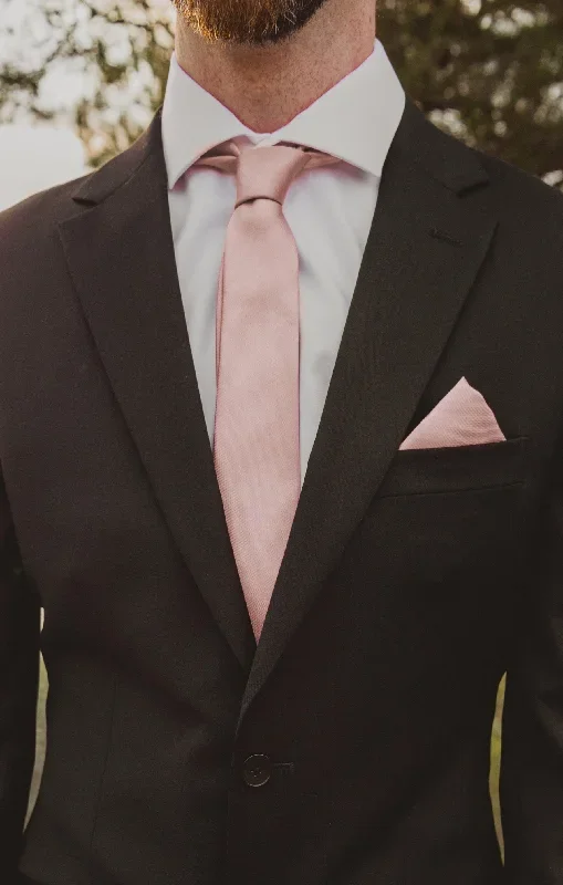 Nico Neck Tie ~ Rose Gold Solid