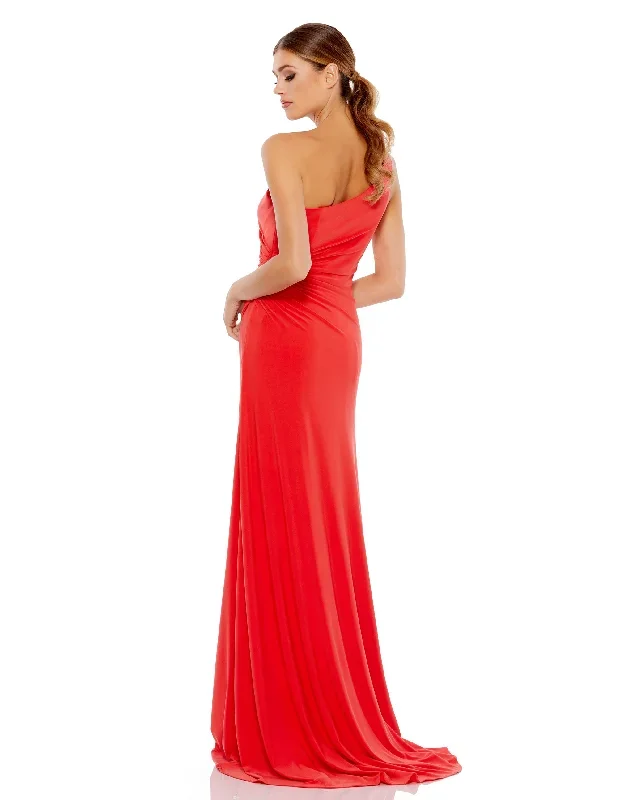 one-shoulder-ruched-jersey-evening-gown-cherry