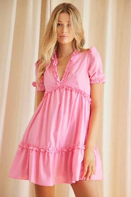 pink-mini-dress-short-sleeve-v-neck-dd10856-31f4