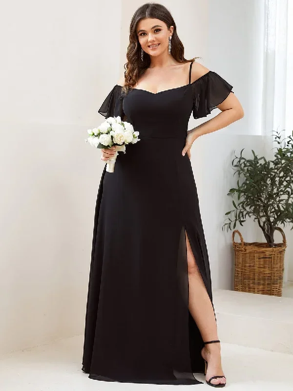 plus-size-cold-shoulder-bridesmaid-dress-with-side-slit-es00237