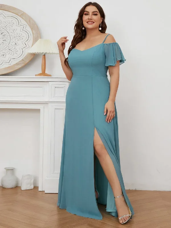 plus-size-cold-shoulder-bridesmaid-dress-with-side-slit-es00237