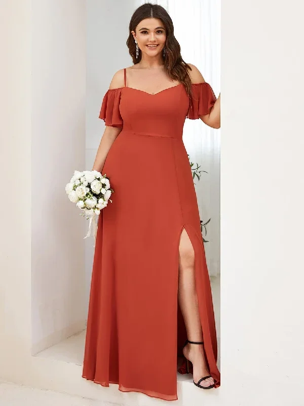 plus-size-cold-shoulder-bridesmaid-dress-with-side-slit-es00237