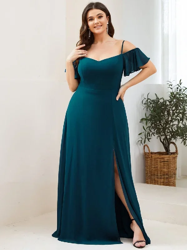 plus-size-cold-shoulder-bridesmaid-dress-with-side-slit-es00237