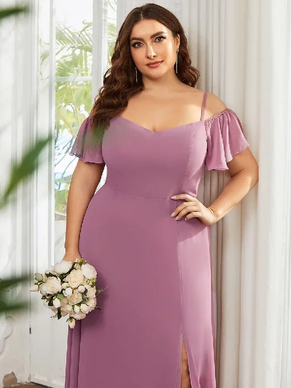 plus-size-cold-shoulder-bridesmaid-dress-with-side-slit-es00237