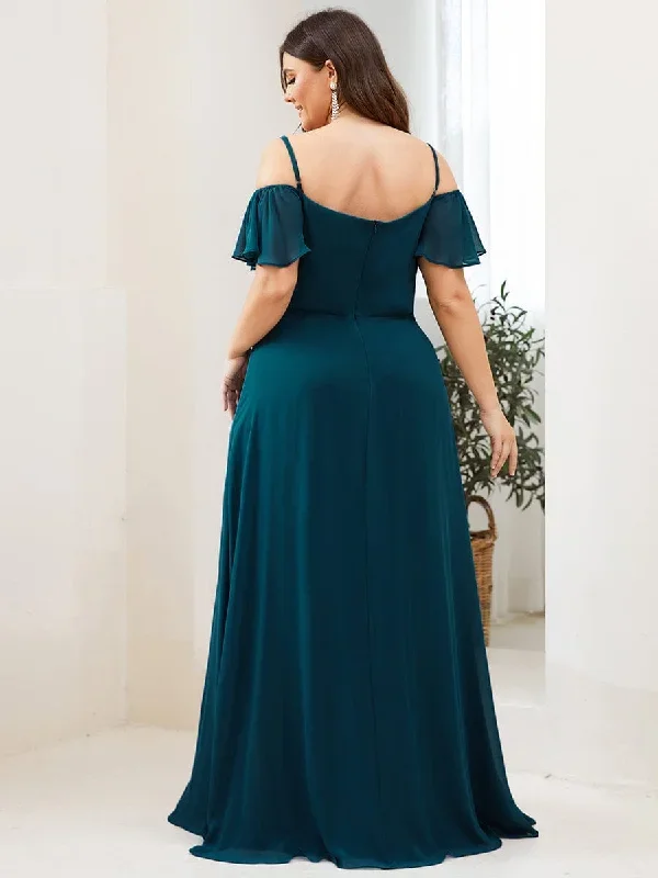 plus-size-cold-shoulder-bridesmaid-dress-with-side-slit-es00237