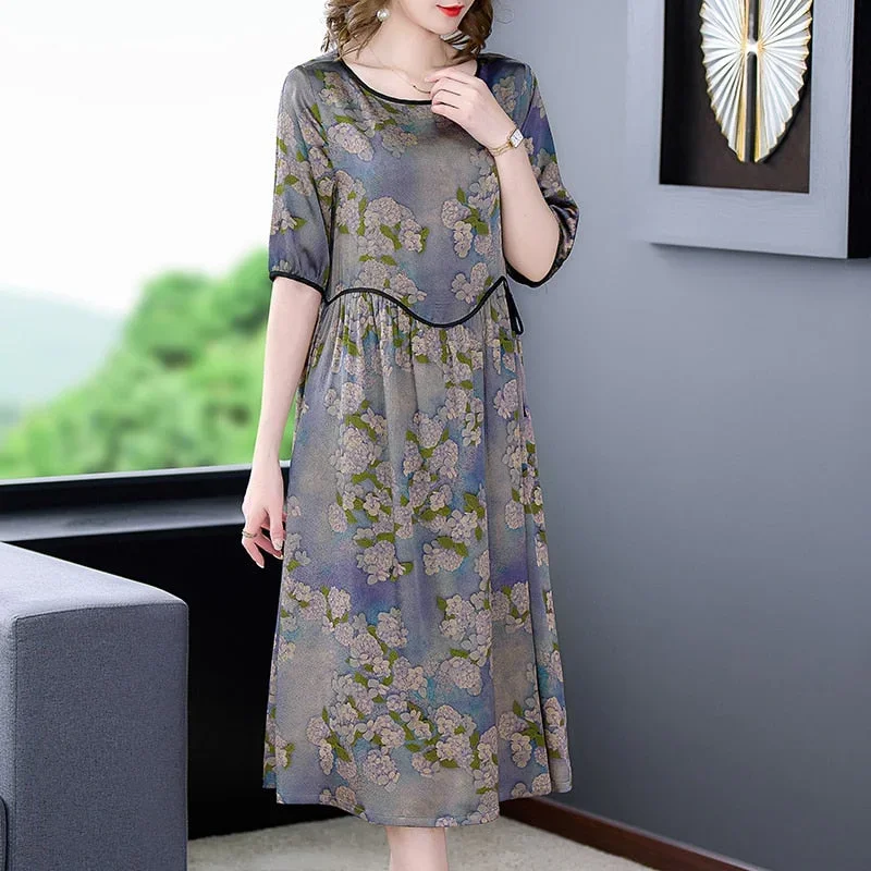 plus-size-floral-mulberry-silk-midi-dress