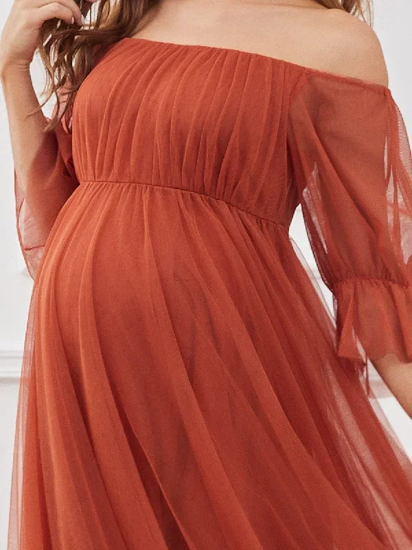 plus-size-off-shoulder-tulle-double-skirt-maxi-maternity-dress-ey20862