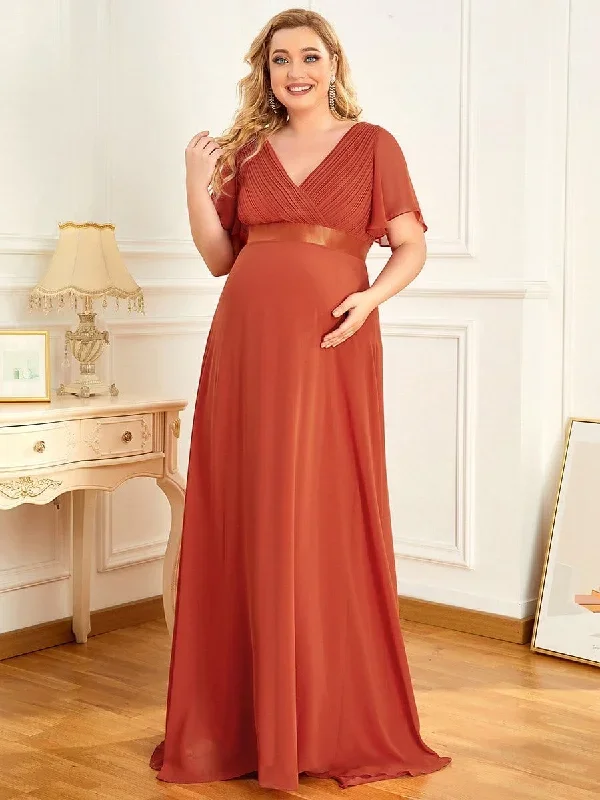 plus-size-ruffle-sleeve-floor-length-formal-maternity-dress-ey20795