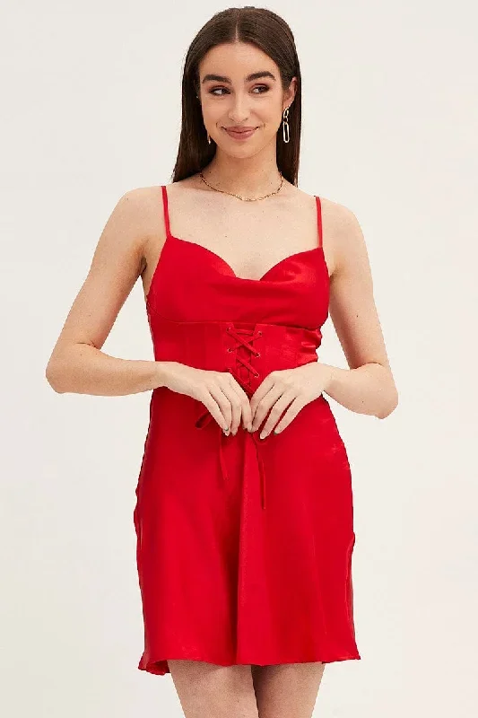 red-mini-dress-sleeveless-cowl-neck-corset-waist-satin-ed0046-36cb