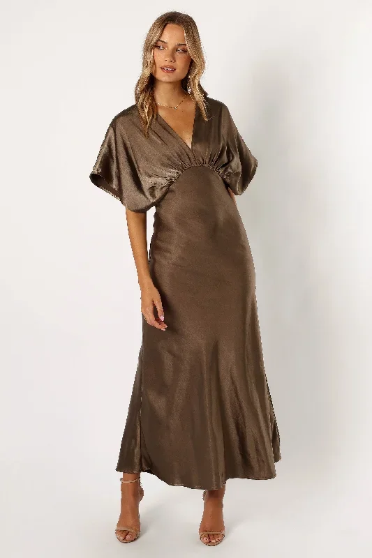 Ricki Maxi Dress - Olive