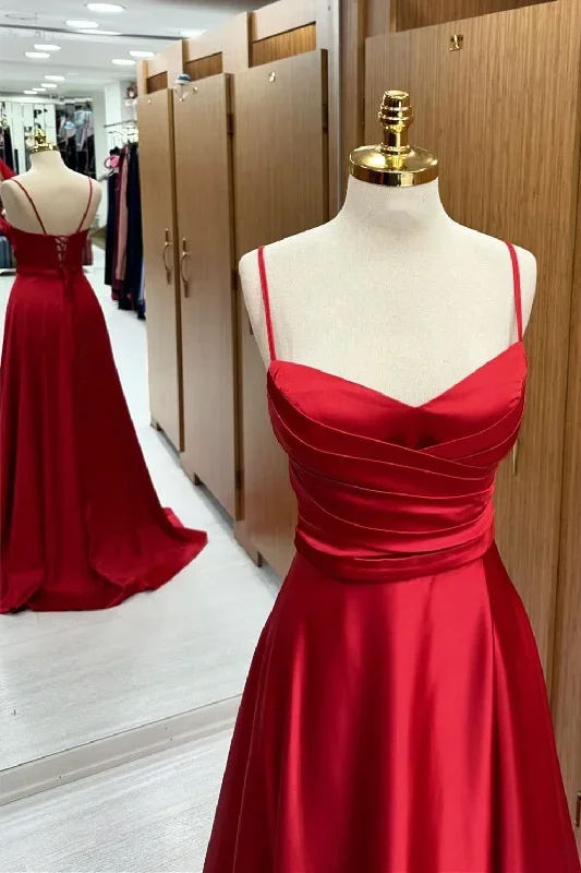 satin-spaghetti-straps-lace-up-a-line-bridesmaid-dress