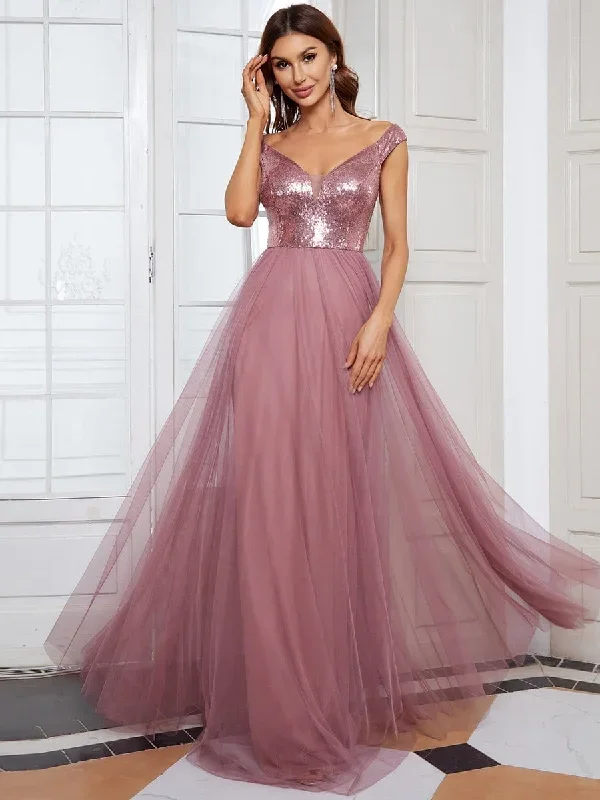 shiny-sequin-bodice-off-the-shoulder-tulle-evening-dress-ee00277