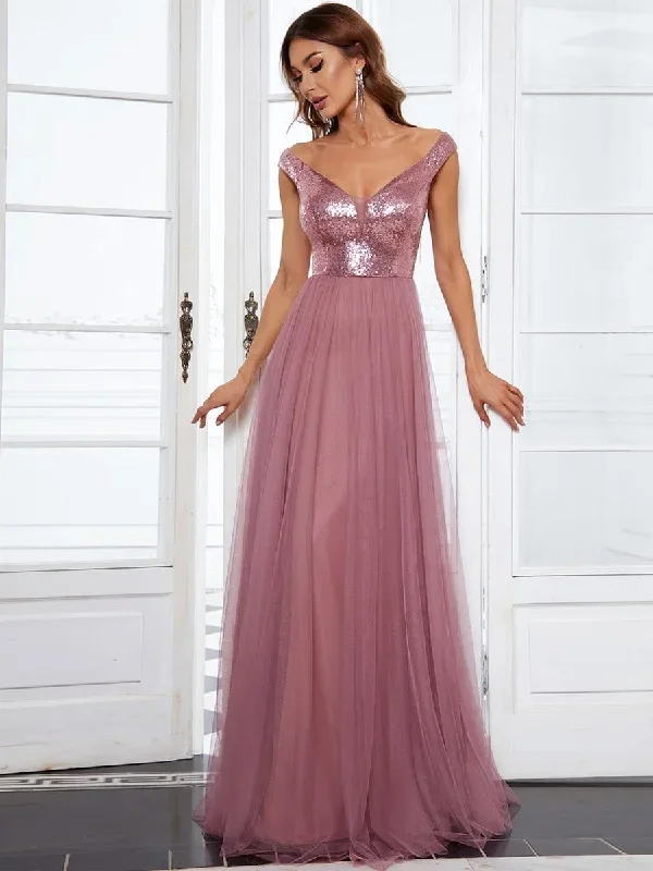 shiny-sequin-bodice-off-the-shoulder-tulle-evening-dress-ee00277