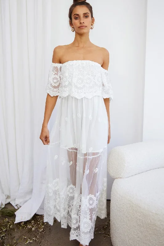 signet-off-shoulder-embroidered-mesh-overlay-maxi-dress-white