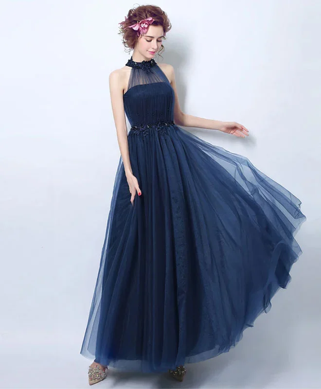 simple-blue-tulle-tea-long-prom-dress-blue-evening-dress