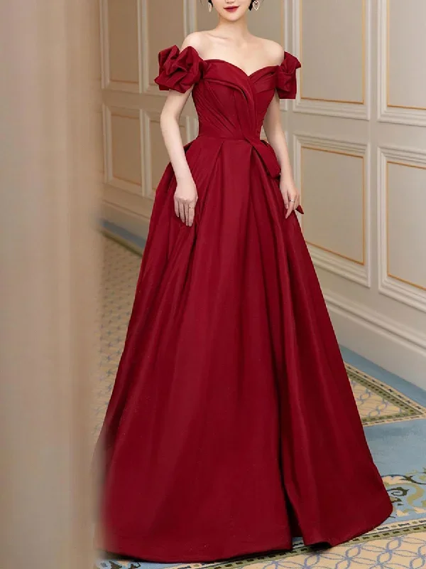 simple-burgundy-satin-long-prom-dress-burgundy-bridesmaid-dress-2