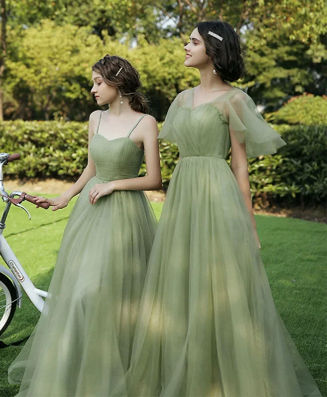 simple-green-tulle-long-prom-dress-green-tulle-bridesmaid-dress