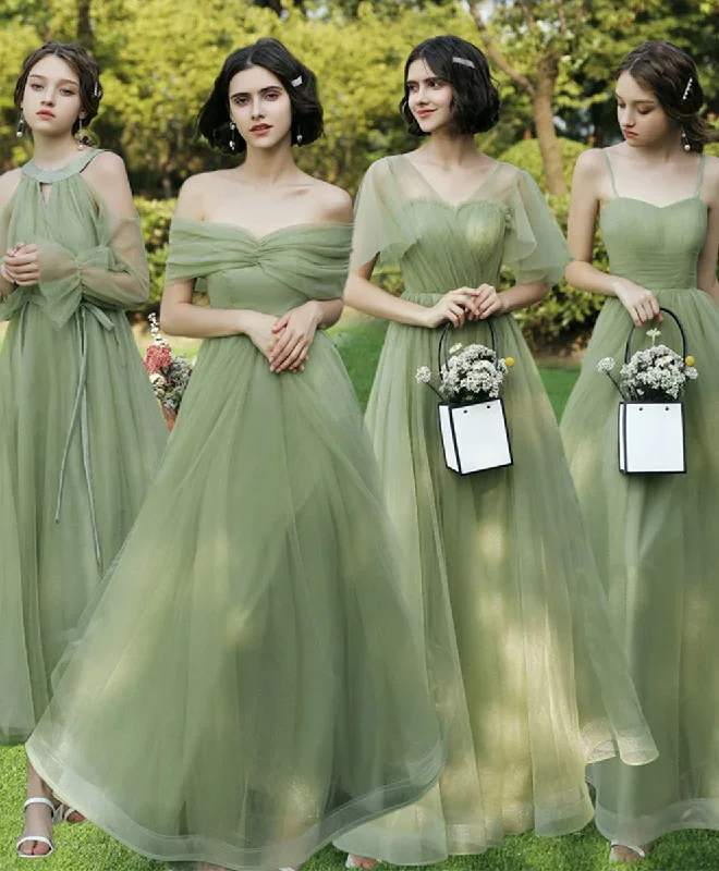 simple-green-tulle-long-prom-dress-green-tulle-bridesmaid-dress