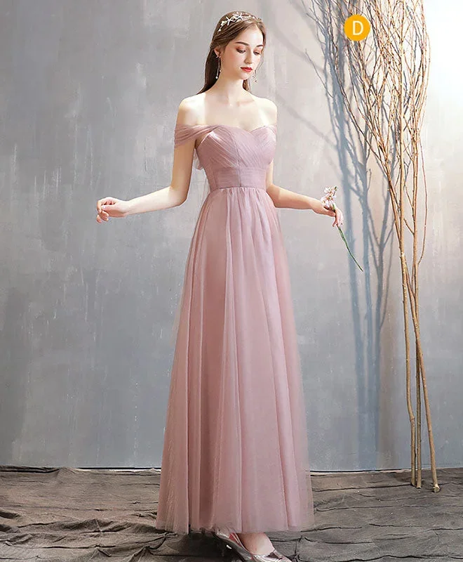 simple-pink-tulle-long-prom-dress-pink-tulle-bridesmaid-dress-1