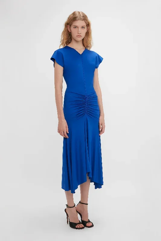 sleeveless-rouched-jersey-dress-in-royal-blue