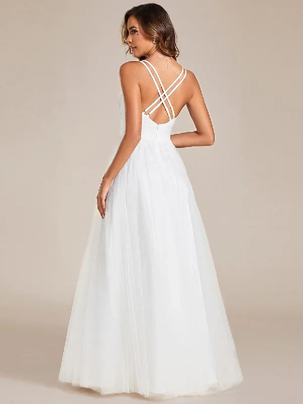 sleeveless-waist-applique-cross-back-straps-tulle-bridesmaid-dress-es01946