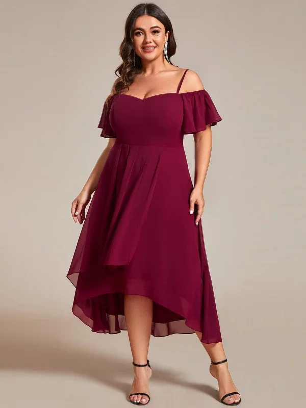 spaghetti-strap-cold-shoulder-chiffon-a-line-midi-wedding-guest-dress-eg02103