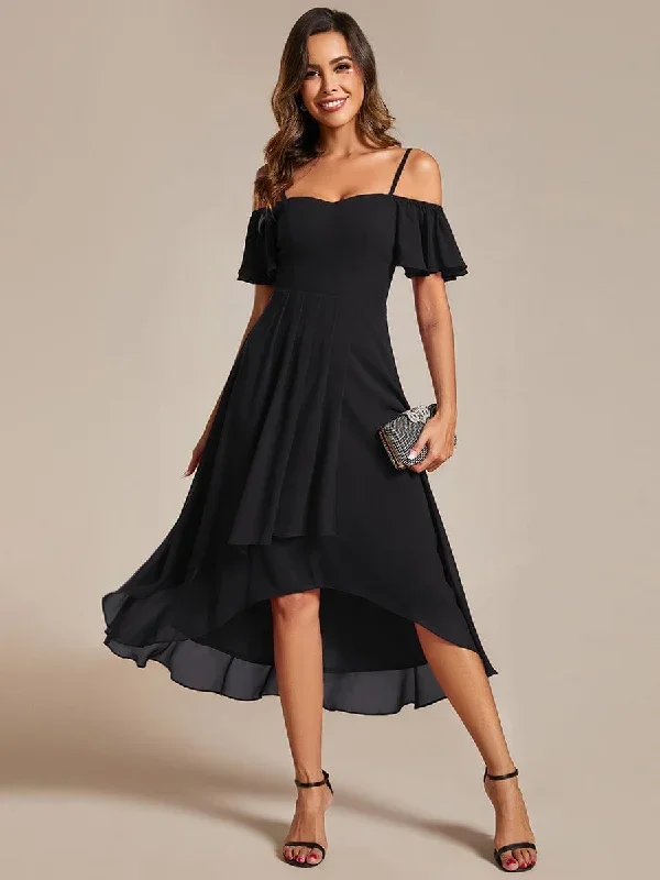 spaghetti-strap-cold-shoulder-chiffon-a-line-midi-wedding-guest-dress-eg02103