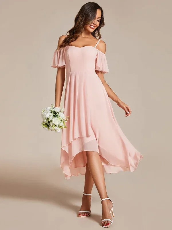 spaghetti-strap-cold-shoulder-chiffon-a-line-midi-wedding-guest-dress-eg02103