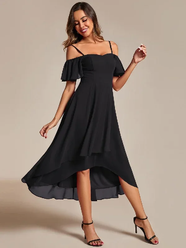 spaghetti-strap-cold-shoulder-chiffon-a-line-midi-wedding-guest-dress-eg02103