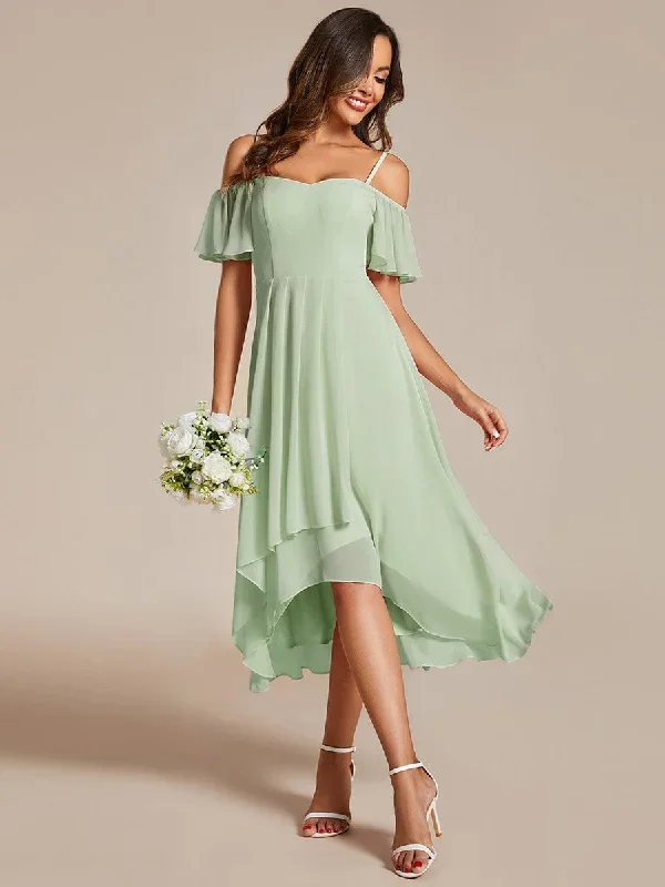 spaghetti-strap-cold-shoulder-chiffon-a-line-midi-wedding-guest-dress-eg02103